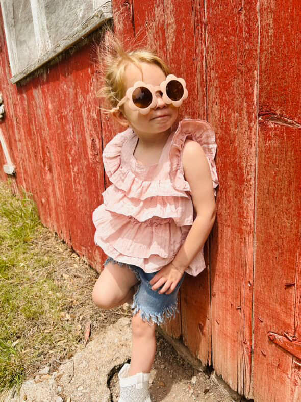 Charmed Rose- Sunnies (Blush Pink)