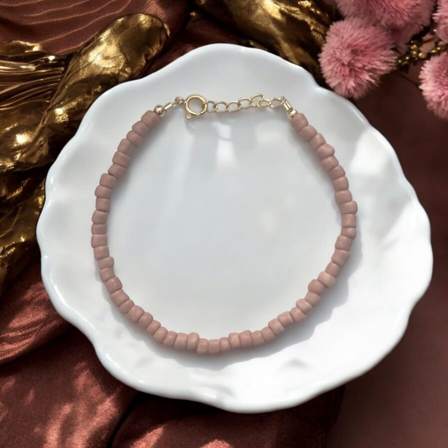Charmed Rose- Dusty Rose (4mm)