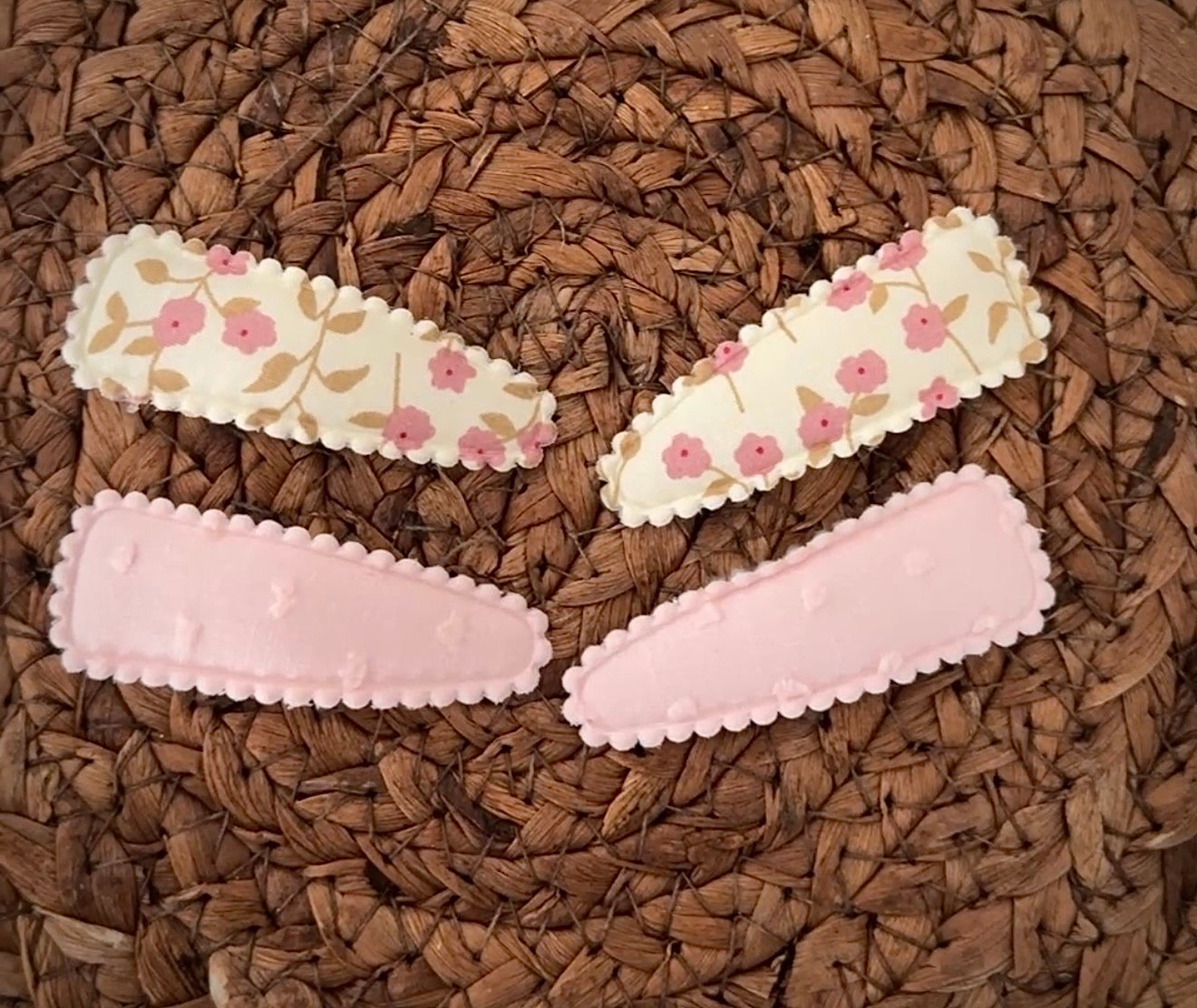 Hair Barrette- Poppy