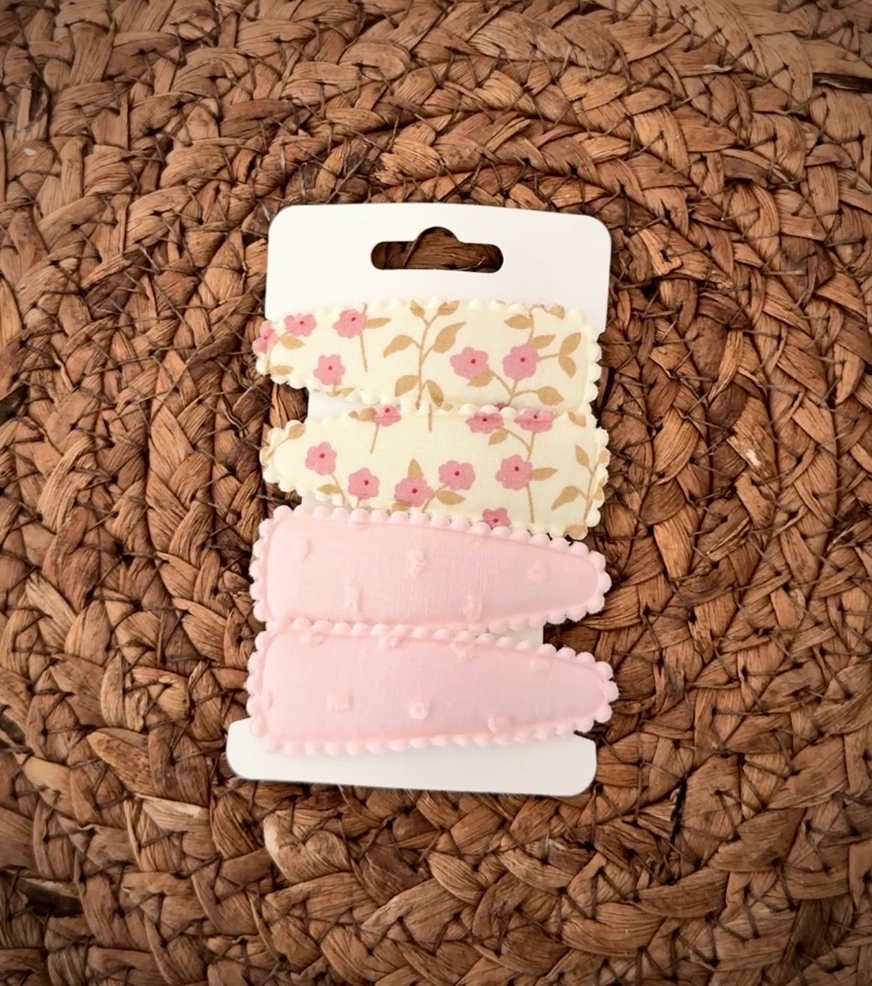 Hair Barrette- Poppy