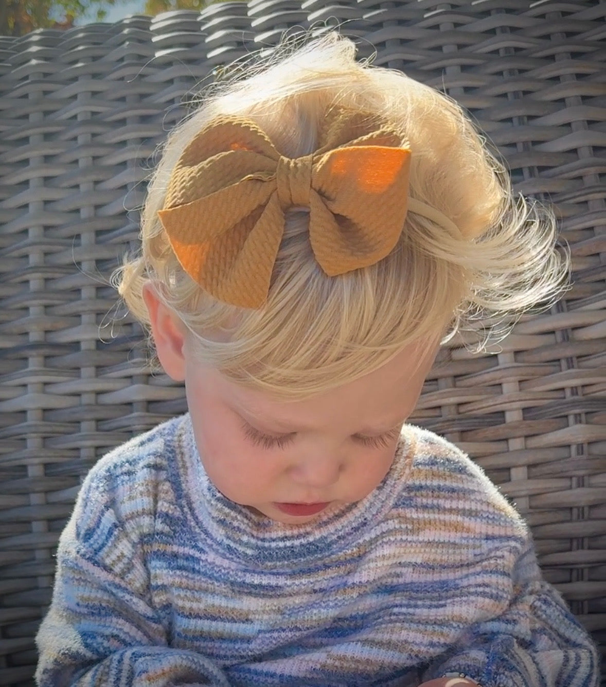 Charmed Rose- Dandelion Bow