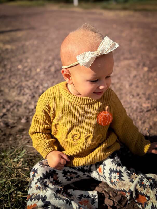 Charmed Rose- Lacey Bow