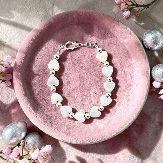 Charmed Rose- Tiny Hearts (Silver)